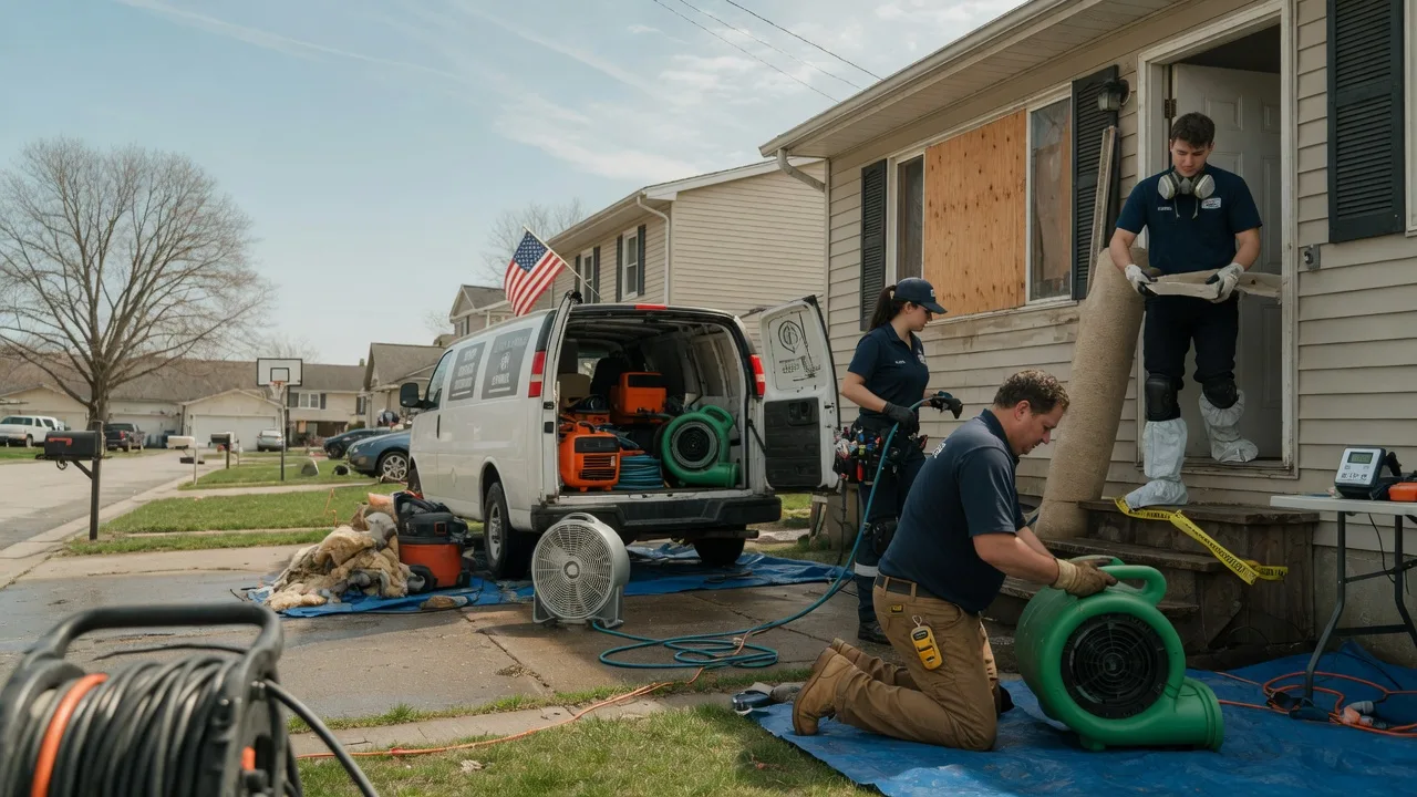 Water Damage Restoration in New Madison, OH near me